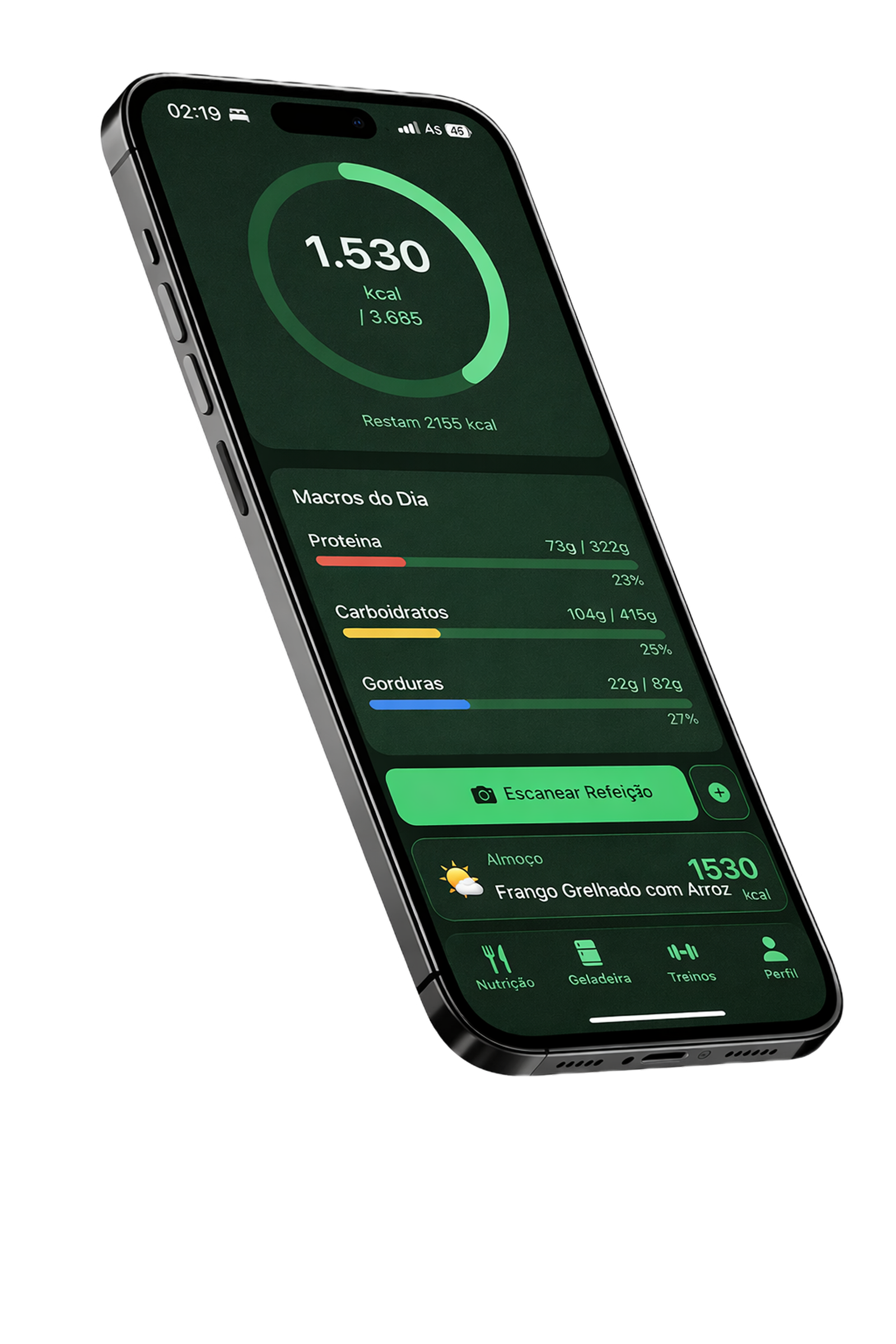 Kalori AI App - Screenshot principal